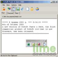 DzSoft Paste & Save