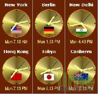 Sharp World Clock