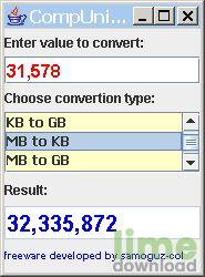 CompuUnit Converter