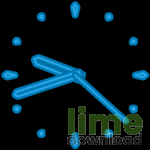 NeonClock screensaver