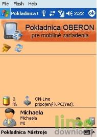 OBERON pre PDA - Pokladnica