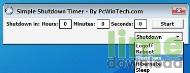 Simple Shutdown Timer