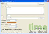 PDF Watermark Creator