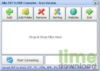 Zilla TXT To PDF Converter