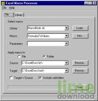 Excel Macro Processor