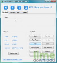 MP3 Clipper and Joiner