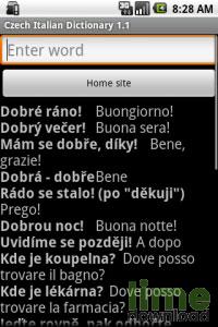 Czech Italian phrases - česko italské fráze pro Android