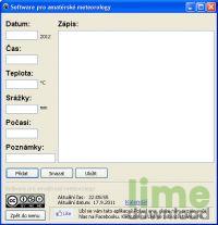 Software pro amatérské meteorology