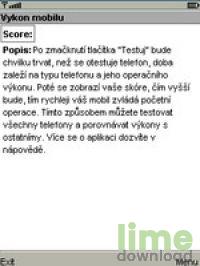Výkon mobilu