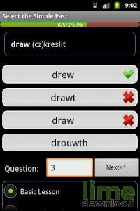 English Irregular Verbs - Android software