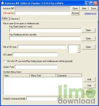 Autorun.INF Editor & Checker