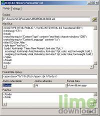 ICQ Lite History Formatter