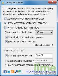 Touchpad Blocker