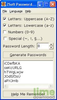 ZSoft Password Generator
