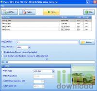Power MP4 iPod PSP 3GP AVI MPG WMV Video Converter