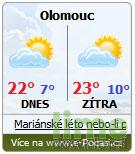 Miniaplikace e-Počasí.cz