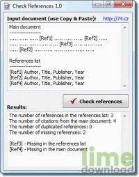 Check References