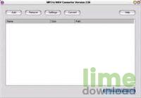MP3 to WAV Converter