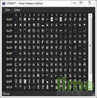 Font Pattern Editor