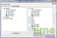 Explorer Toolbar Editor