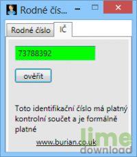 Rodné číslo a IČ