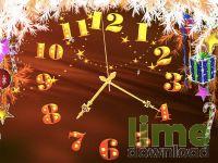Christmas Promise Clock screensaver