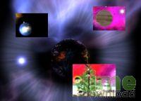 3D Christmas Space screensaver