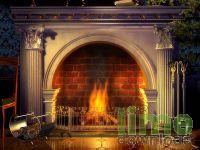 Relaxing Fireplace Screensaver