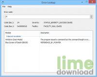 Error Lookup