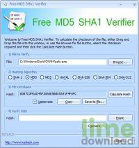 Free MD5 SHA1 Verifier