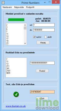 Prime Numbers - Instalace