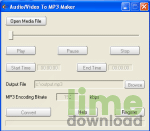 Audio/Video to MP3 Maker
