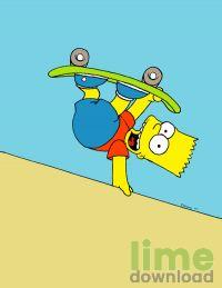 Bart on Skate