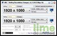 HotKey Resolution Changer