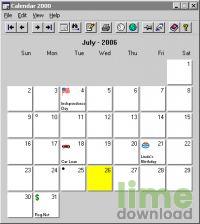 Calendar 2000