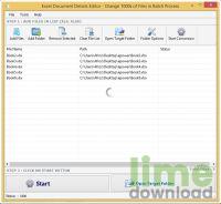 Excel Document Details Editor