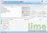 Batch Word Find & Replace