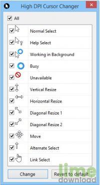 High DPI Cursor Changer