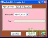 Age Date Difference Calculator