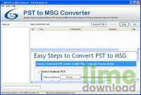 PDS PST to MSG Conversion