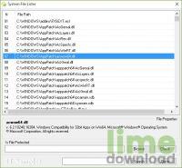 System Files Lister
