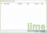 Outlook Express Password Recovery Tool
