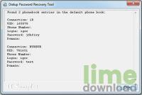 Dialup Password Recovery Tool