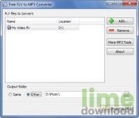 Free FLV to MP3 Converter