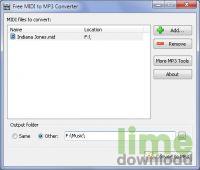 Free MIDI to MP3 Converter