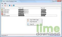 SterJo Twitter Password Finder