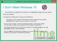 I Don't Want Windows 10