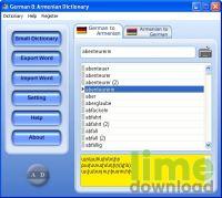 German & Armenian Dictionary