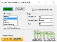 System Volume Control Hotkey Util