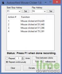 Autosofted Mouse Clicker